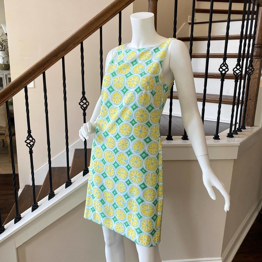 NWT Sail to Sable Lemon Mini Shift Dress, X Small, DD0480 - Picture 11 of 14